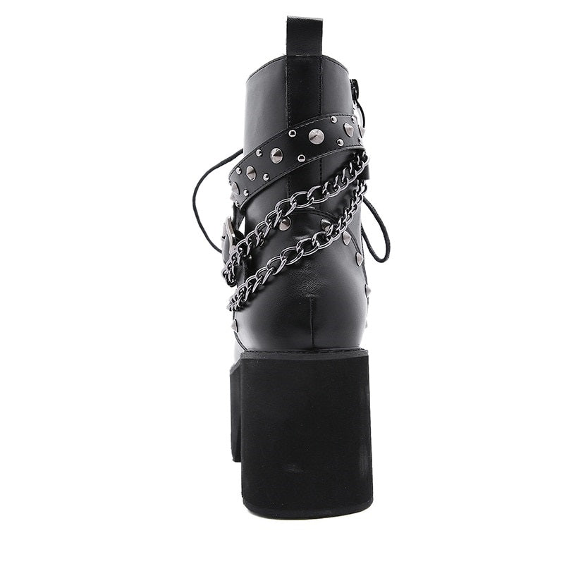 Gothic Style Aesthetic Boots