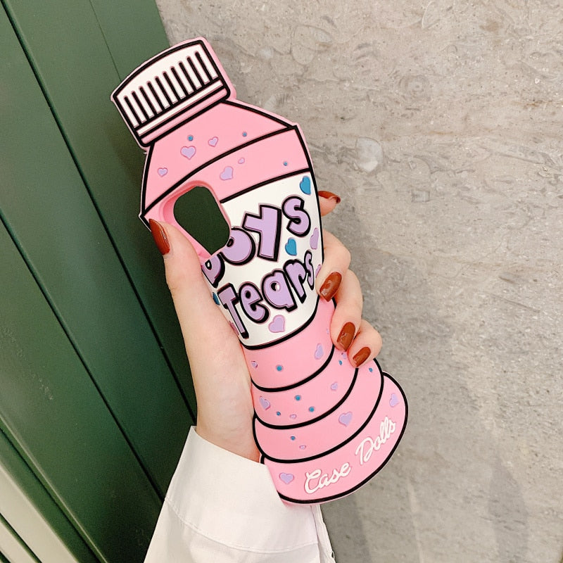 Boys Tears Bottle iPhone Case
