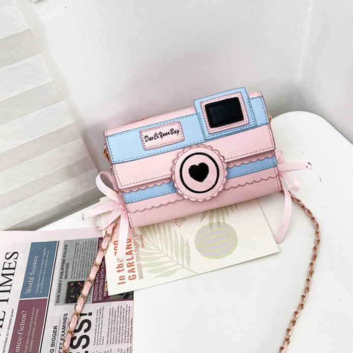 Cute Camera Shape Shoulder Bag