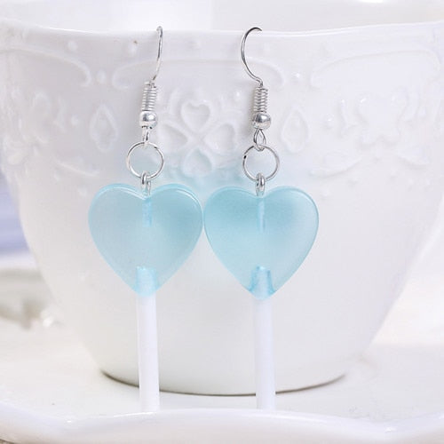 Candy Heart Earrings
