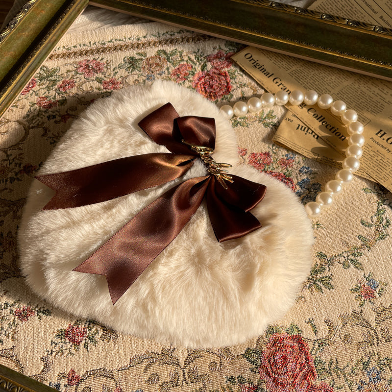Love Heart Plush Bag