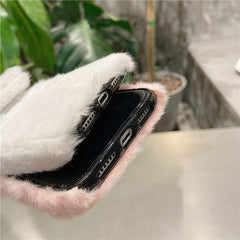 Kawaii Plush Cat Soft Case For Xiaomi