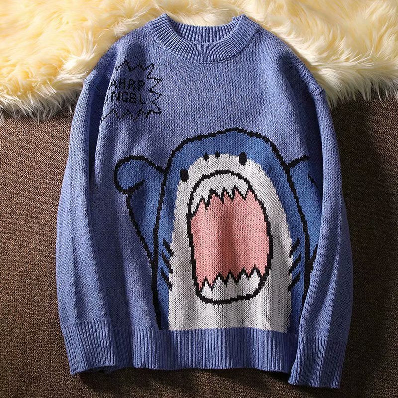 Kawaii Shark Sweater