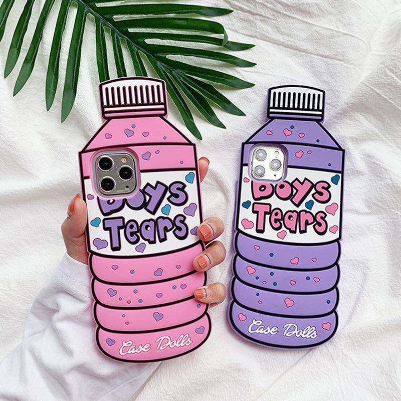 Boys Tears Bottle iPhone Case