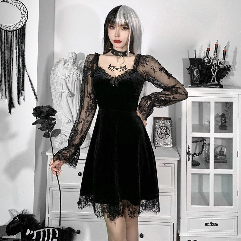 Vintage Gothic Dress