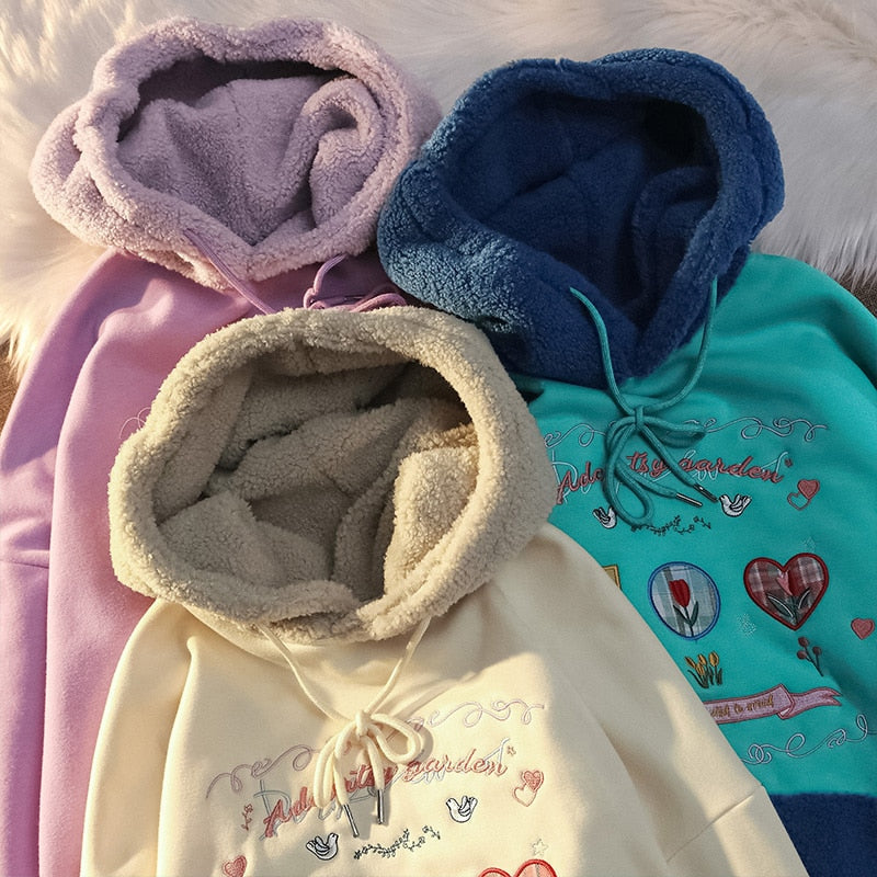 Vintage Ulzzang Girl Style Hoodie