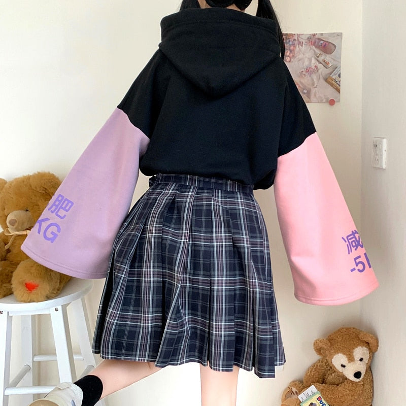 Cute Anime Cat Hoodie
