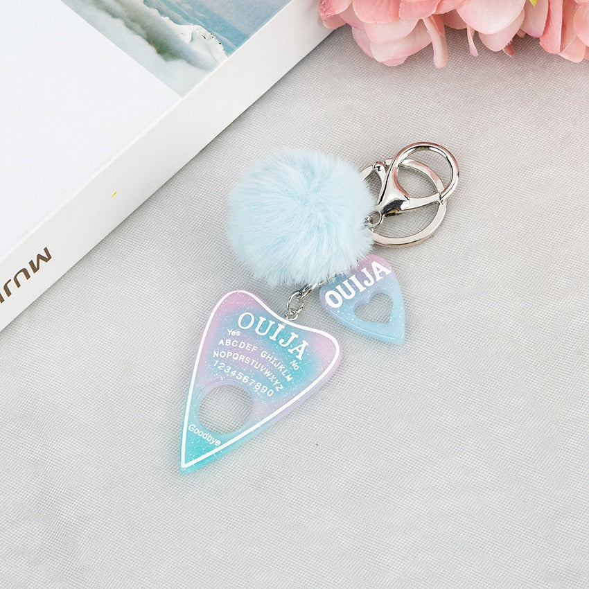 Pompom Charms Keychain