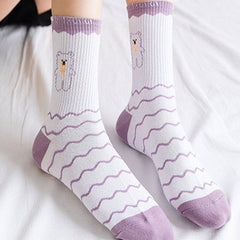 Japanese Cartoon Bear Socks