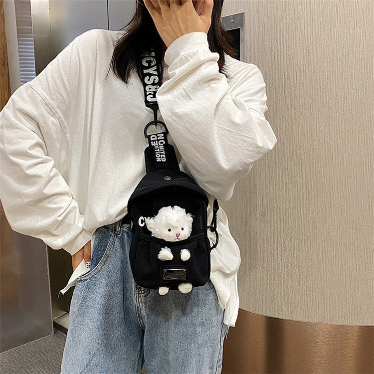Kawaii Plush Toy Crossbody Bag