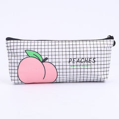 Kawaii Peach Pencil Case