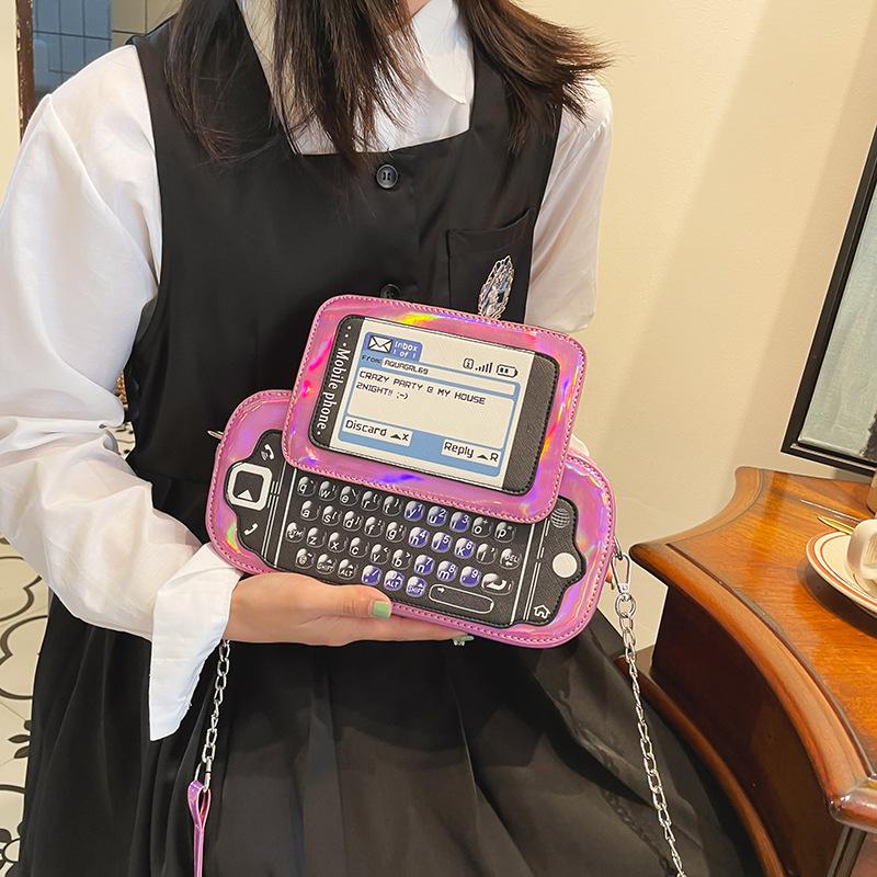 Mobile Phone Shape Shoulder Bag