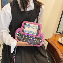 Mobile Phone Shape Shoulder Bag