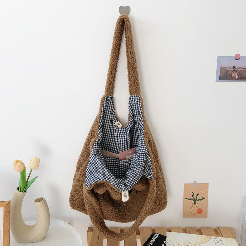 Soft Plush Tote Bag