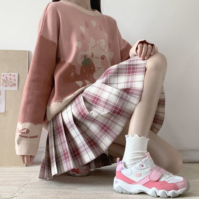 Japanese Kawaii Strawberry Sweater