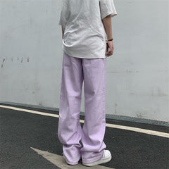 Korean Fashion Vintage Pastel Jeans