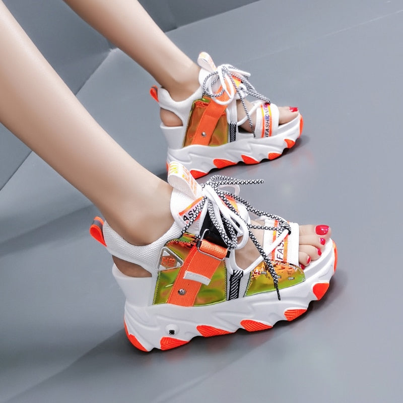 Harajuku Chunky Platform Sandals