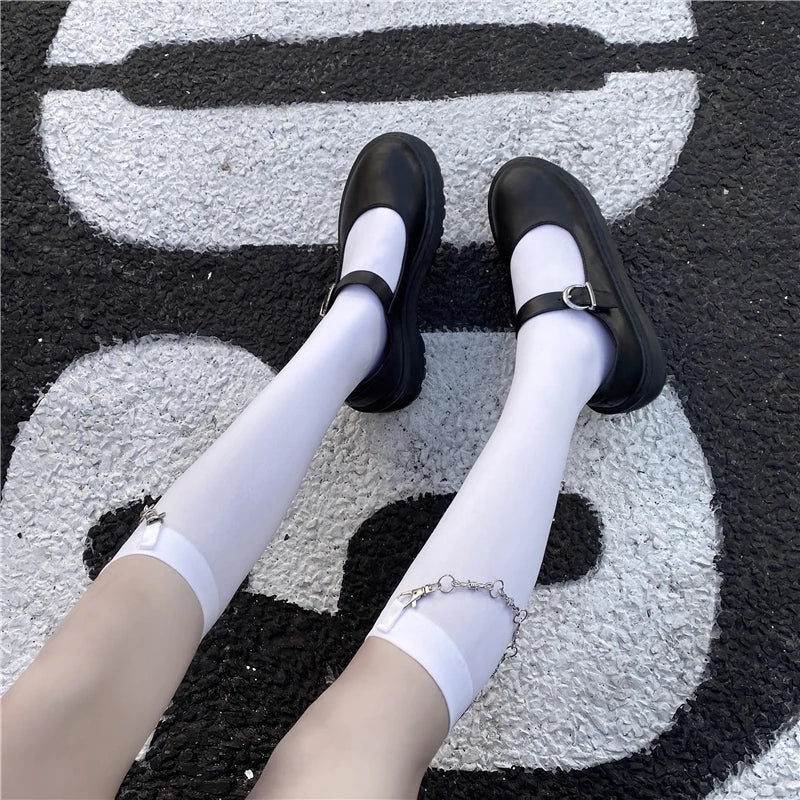 Punk Thorn Chain Socks