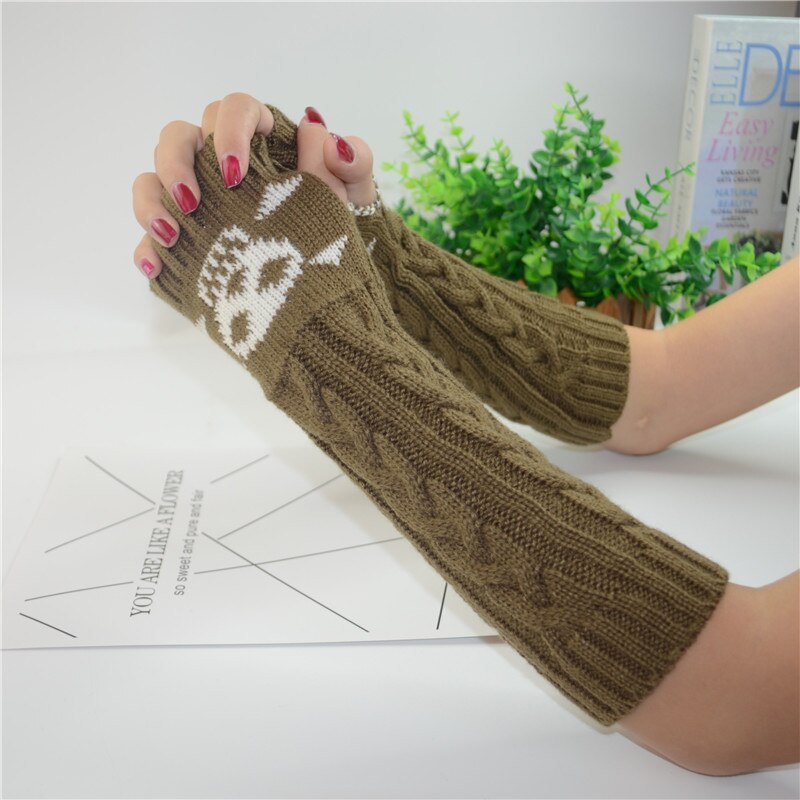 Harajuku Style Skull Arm Warmers