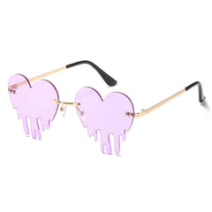 Heart Tear-Shaped Sunglasses