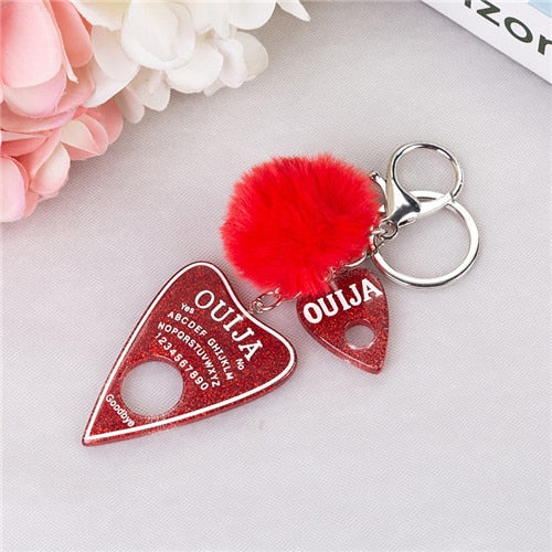 Pompom Charms Keychain