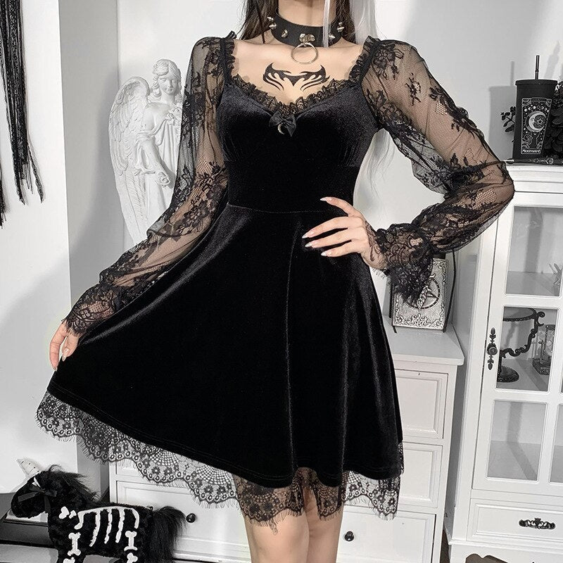 Vintage Gothic Dress