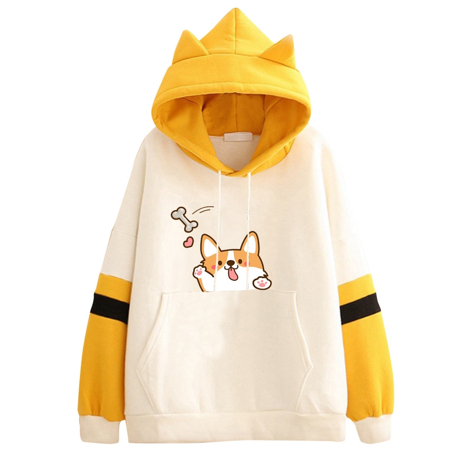 Harajuku Shiba Inu Kawaii Hoodie
