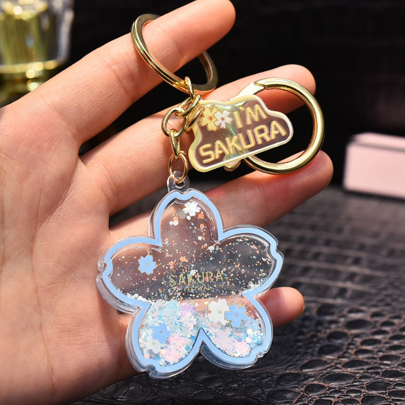 Cherry Blossom Keychain
