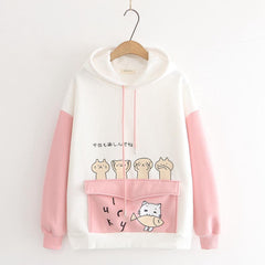 Kawaii Cat Hoodie