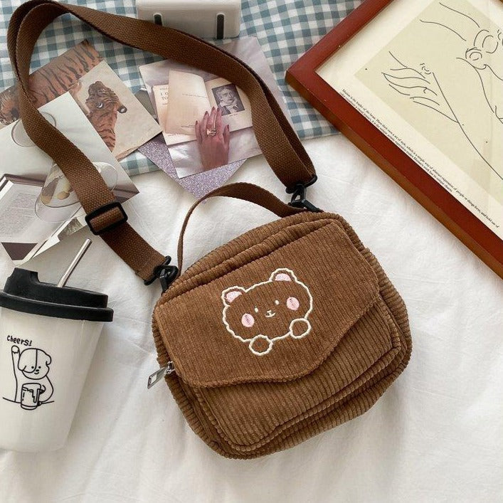 Kawaii Bear Messenger Bag