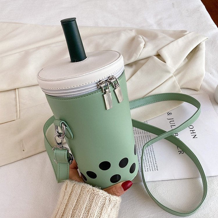 Milk Tea Cup Shaped Bag