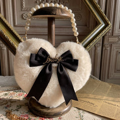 Love Heart Plush Bag