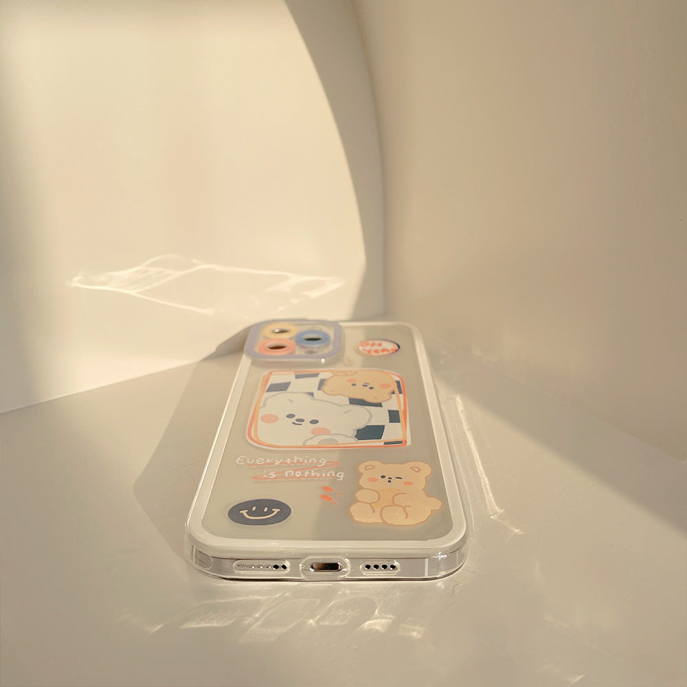 Kawaii Chocolate Bear Case for iPhone