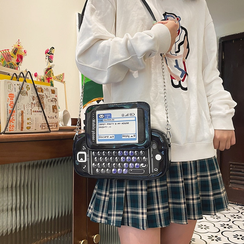 Mobile Phone Shape Shoulder Bag