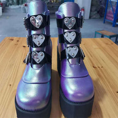 Harajuku Platform Ankle Boots