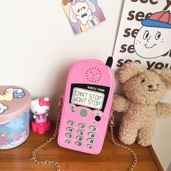 Mobile Phone Shape Shoulder Bag