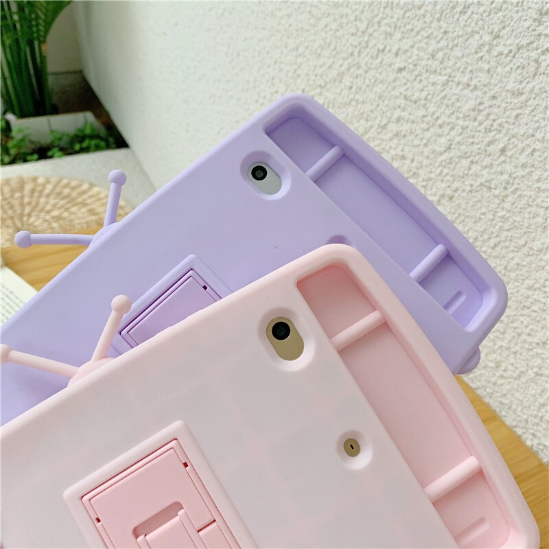 Kawaii Retro TV Case For iPad
