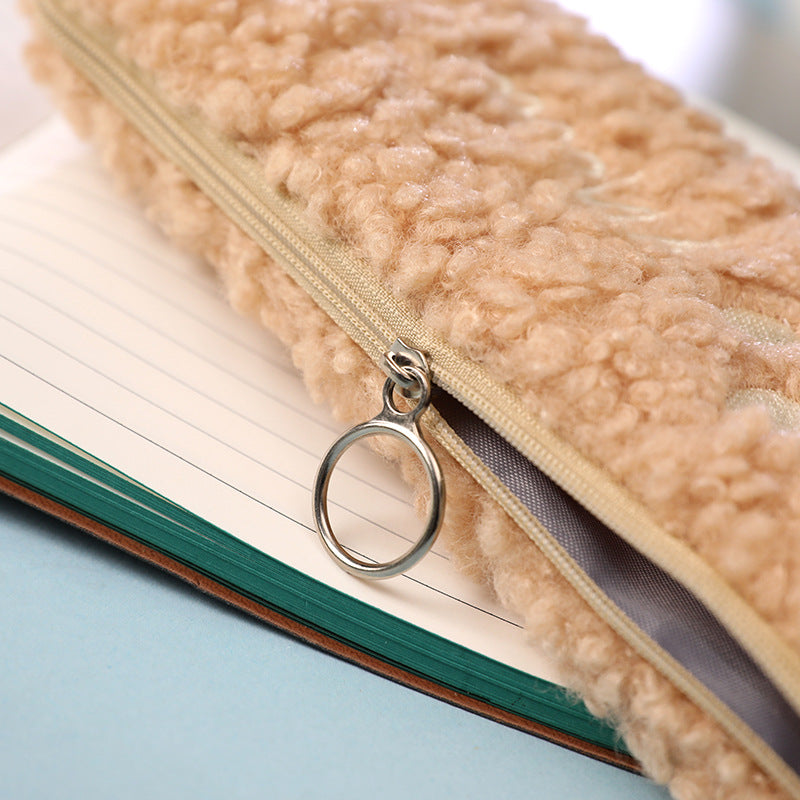 Fluffy Cat Paw Pencil Case