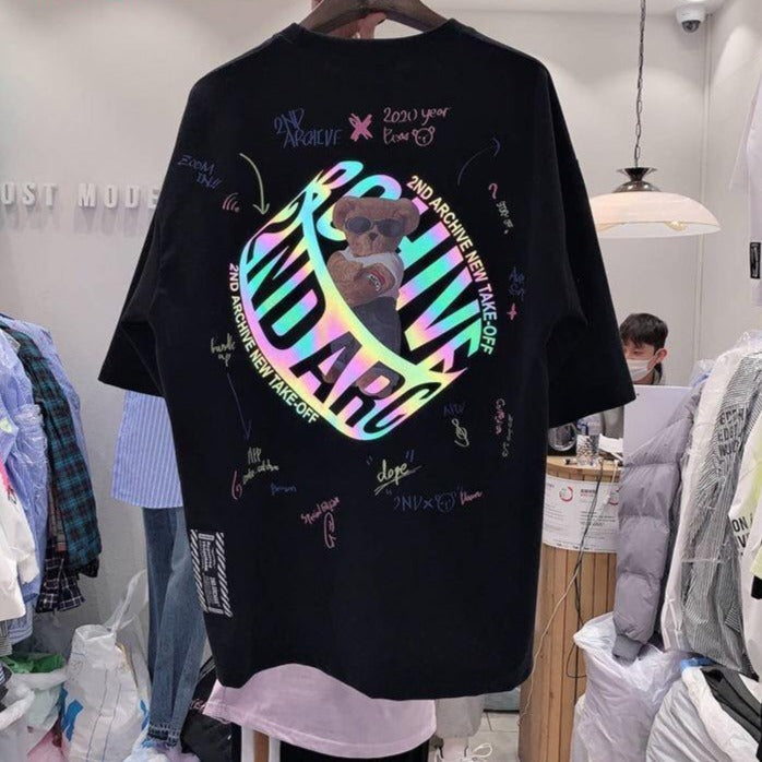 Harajuku Reflective T-shirt