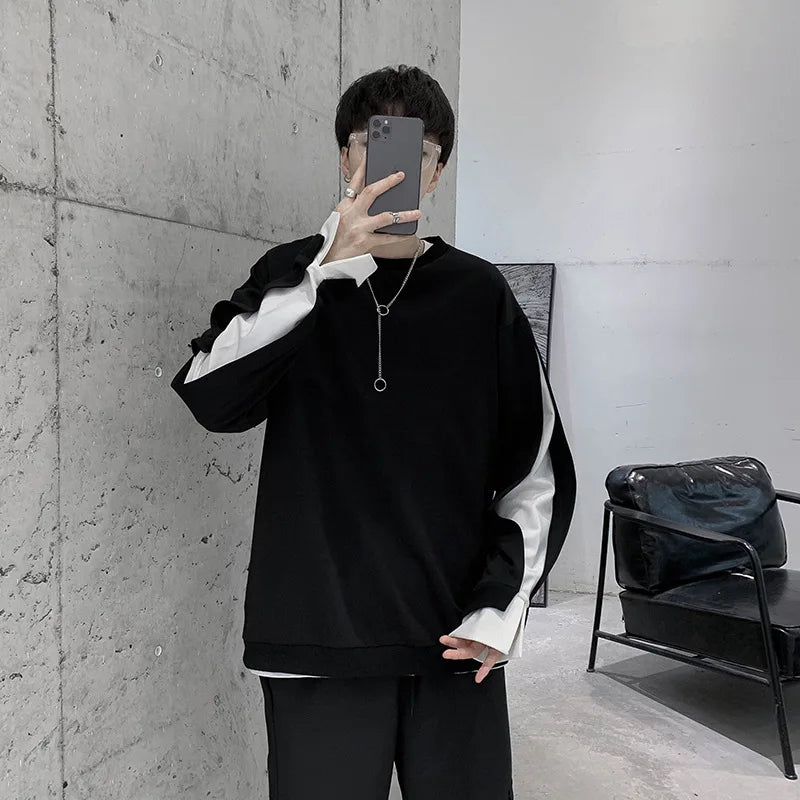 Korean Loose Two-Piece Longsleeve
