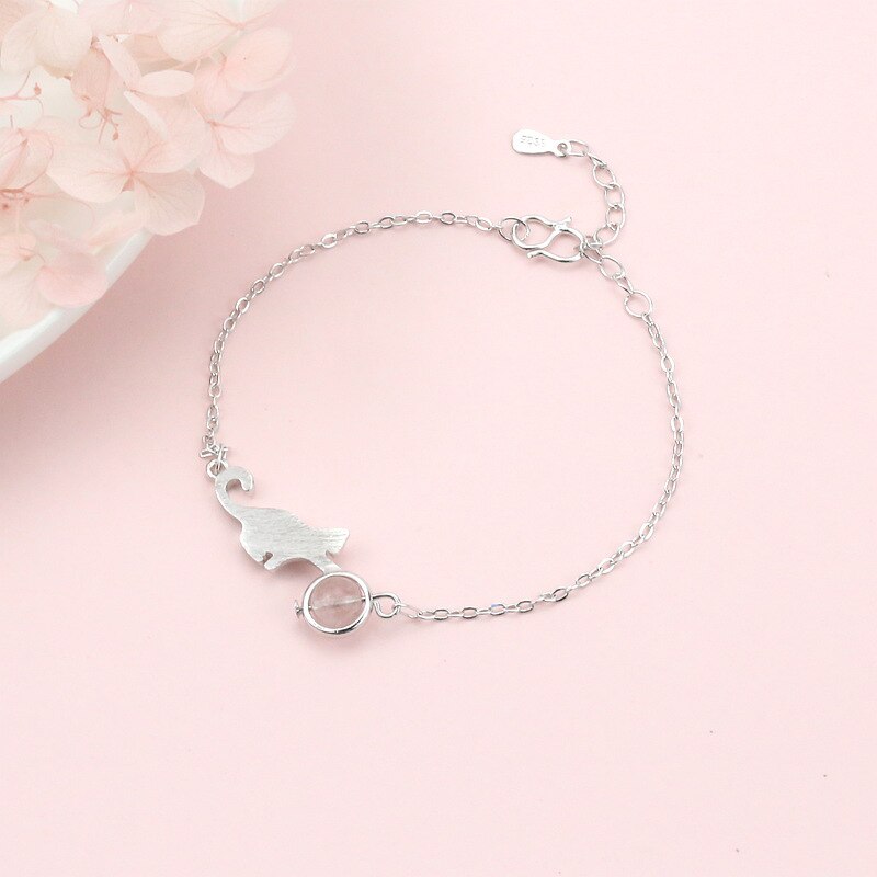 Crystal Cat Bracelet