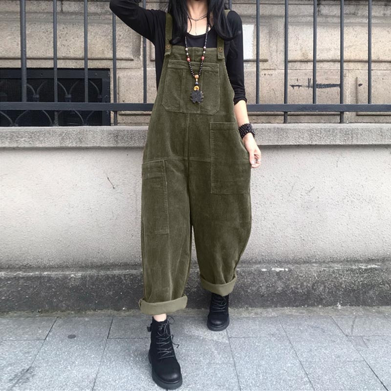 Grunge Style Vintage Overalls