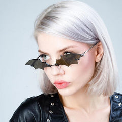 Bat Shaped Glasses