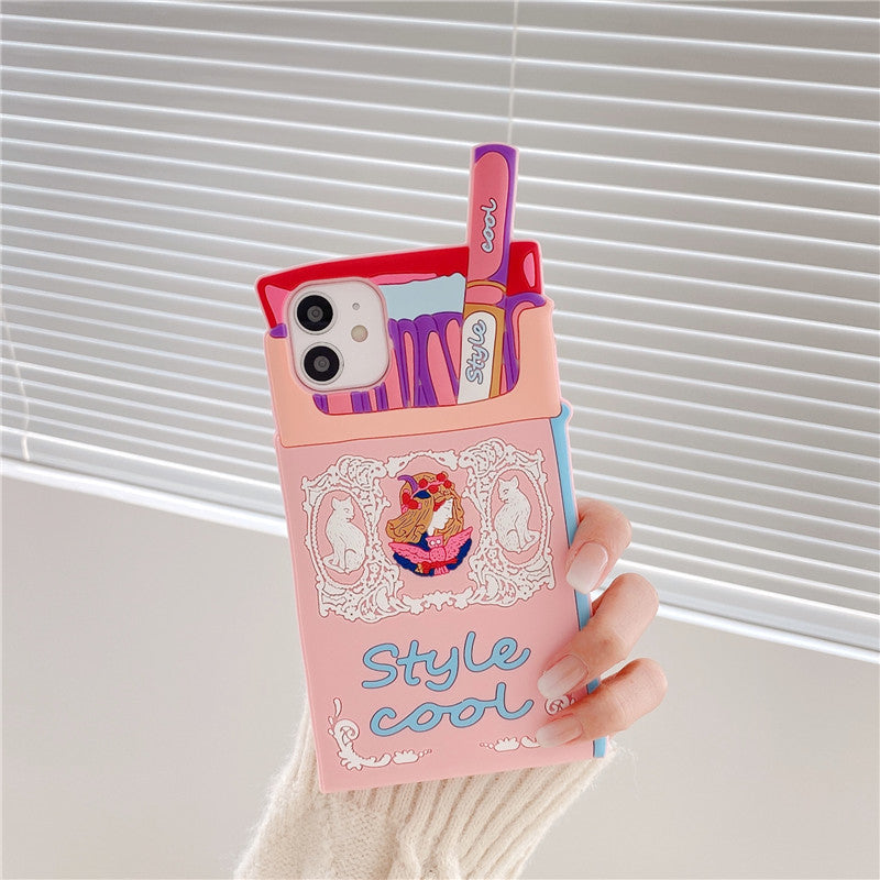 Cartoon Cigarettes iPhone Case