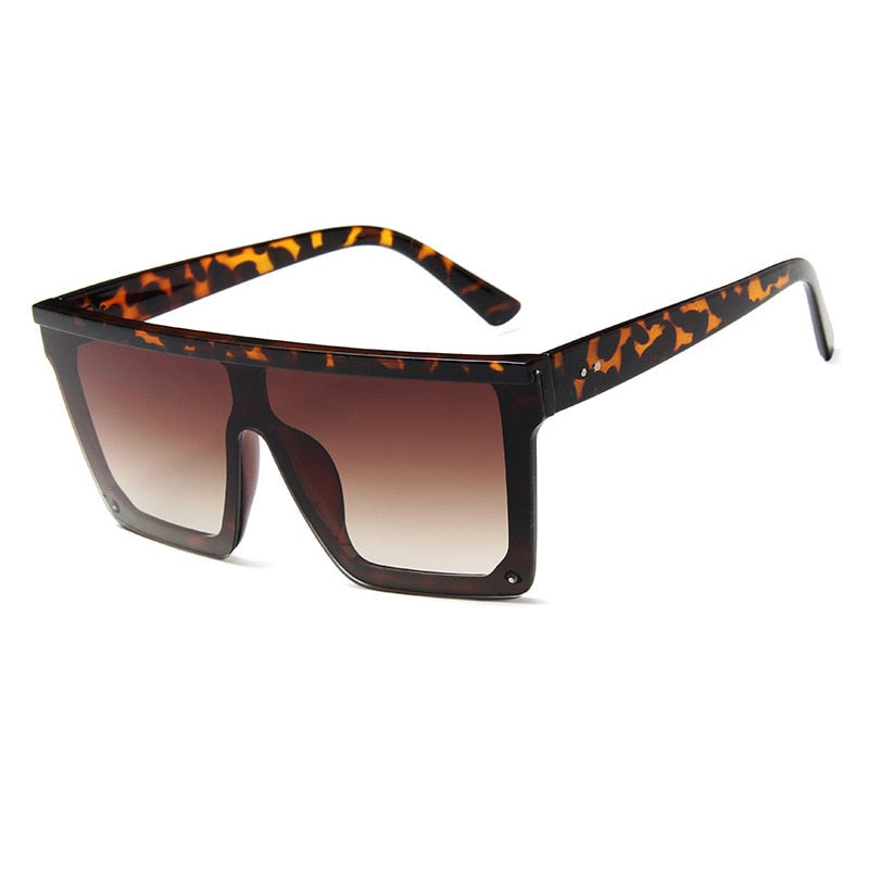 Classic Square Mirror Coated Sunglasses