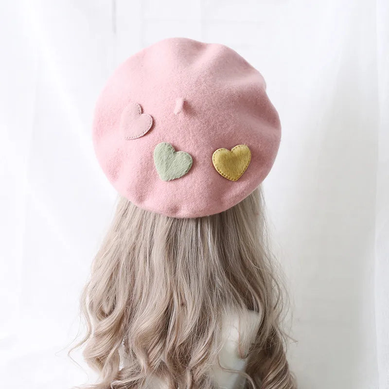 Kawaii Pastel Lolita Beret