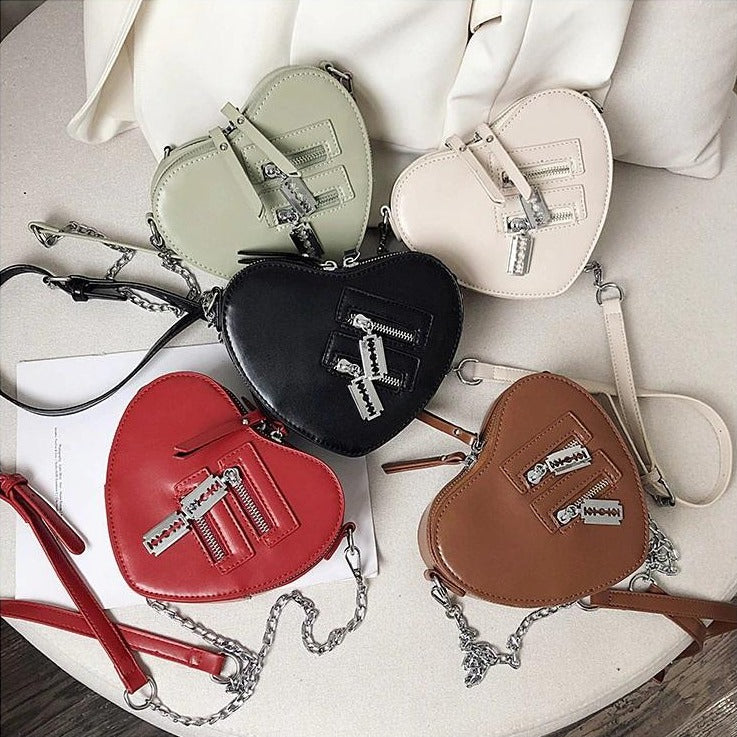 Heart Shape Crossbody Bag