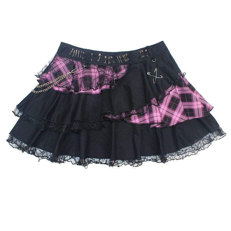 Gothic Lolita Set - Skirt & T-shirt