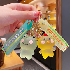 Kawaii Animals Crystal Keychain