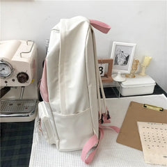 Kawaii Waterproof School Backpack